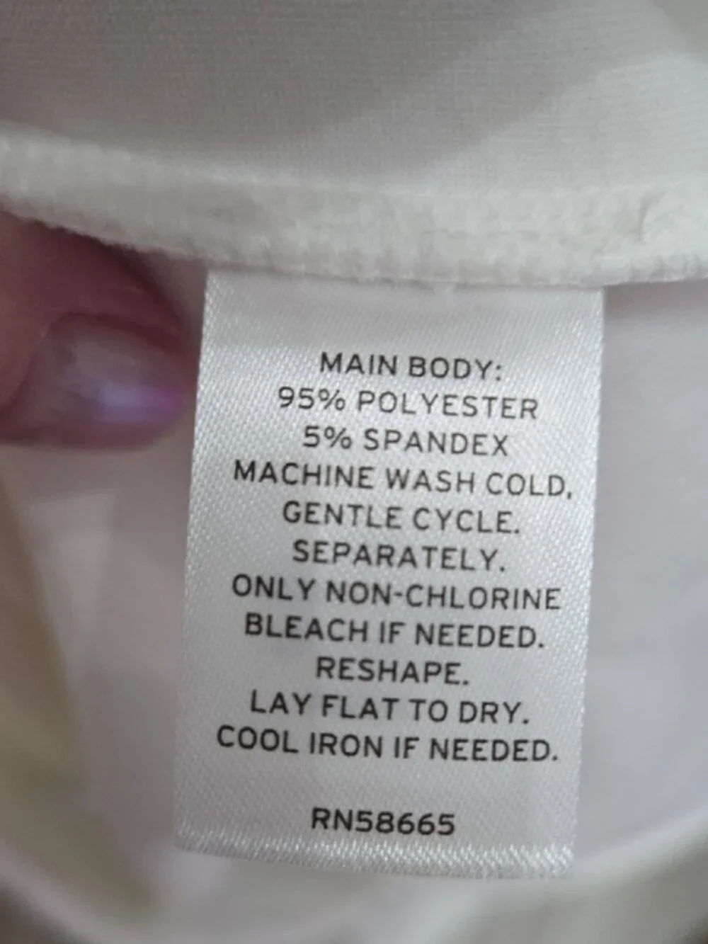 Nordstrom Rack White Textured Tee Size L - Picture 7 of 8